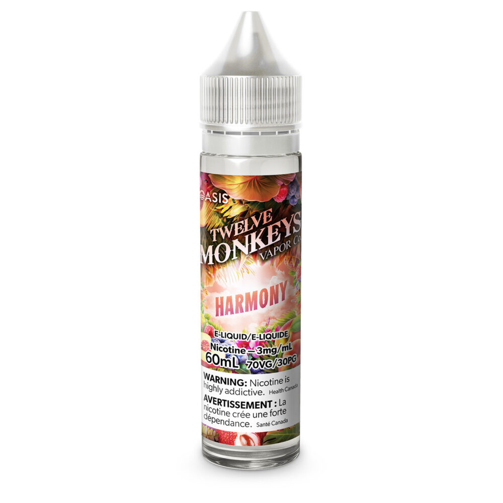 Harmony Oasis Twelve Monkeys E-Liquid