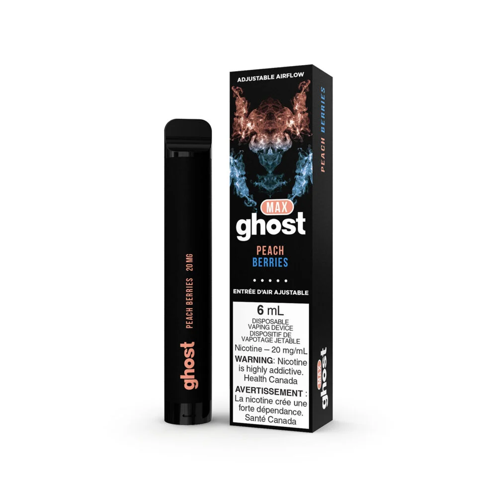 Peach Berries Ghost Max Disposable Vape