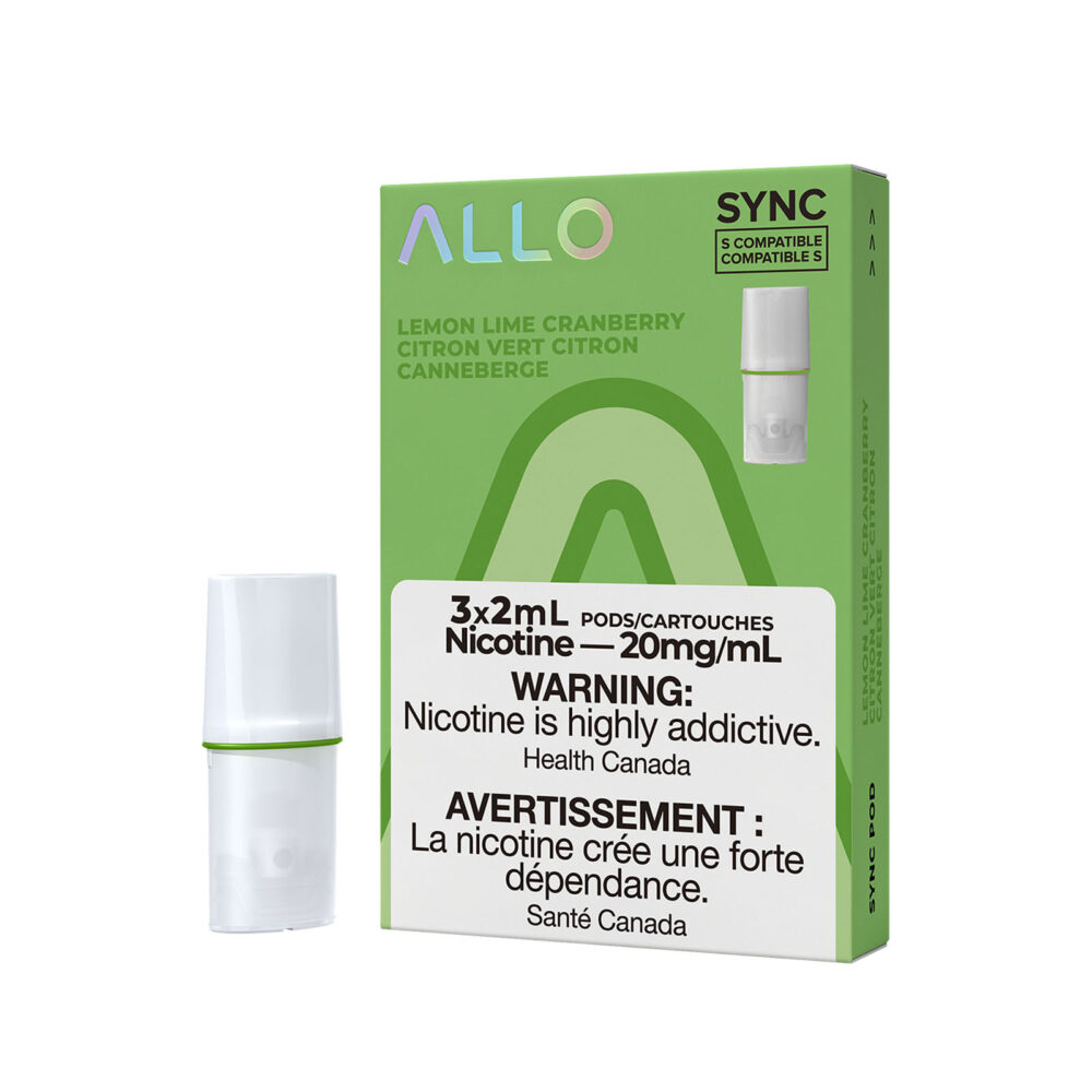 Lemon Lime Cranberry ALLO Sync Pods