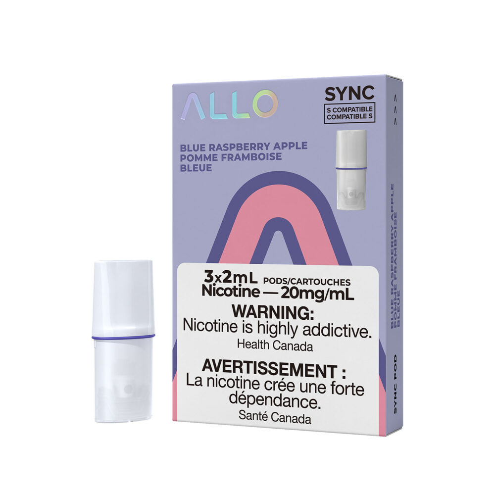 Blue Raspberry Apple ALLO Sync Pods