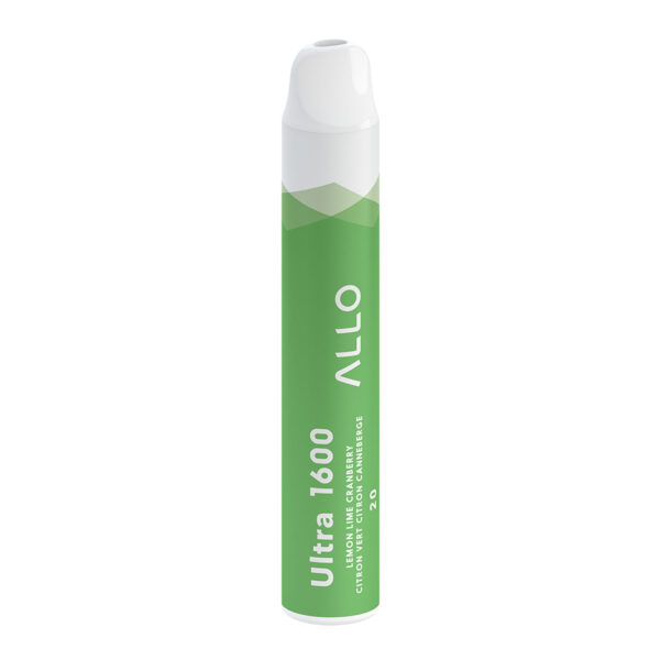 Lemon Lime Cranberry ALLO Ultra 1600 Disposable Vape