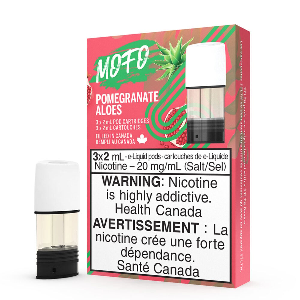 Pomegranate Aloe Mofo STLTH Pods