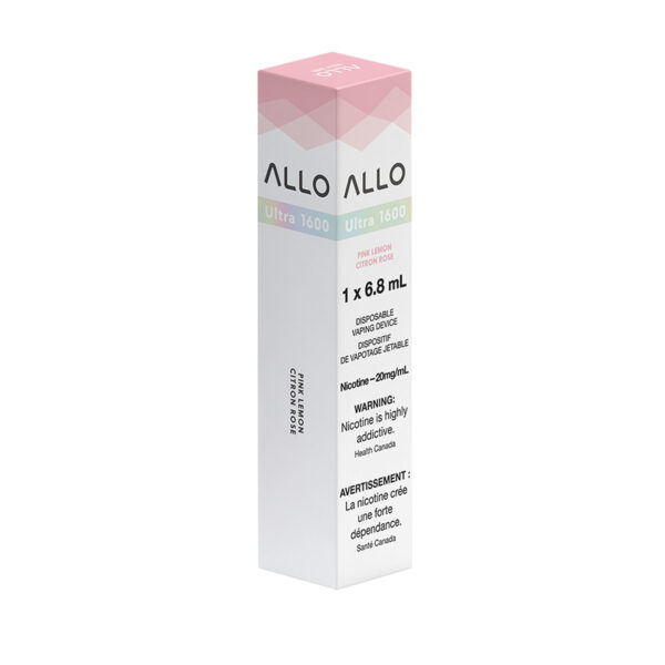 Pink Lemon ALLO Ultra 1600 Disposable Vape | 6.8mL- VapeLoft