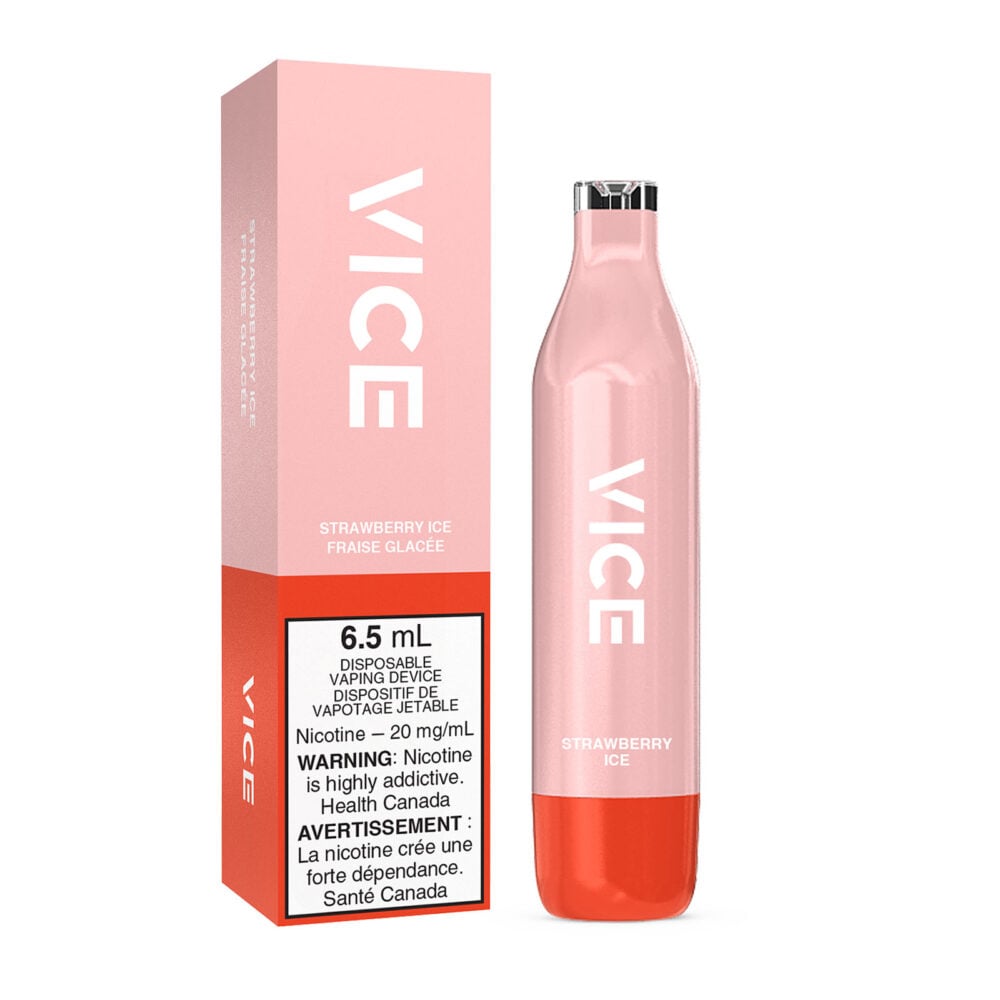 Strawberry Ice Vice 2500 Disposable Vape