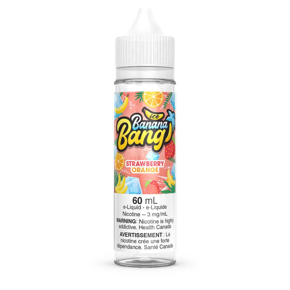 Strawberry Orange Ice Banana Bang Ice E-Liquid