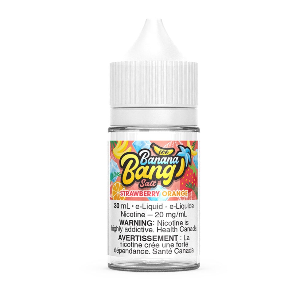 Strawberry Orange Ice SALT Banana Bang Ice E-Liquid