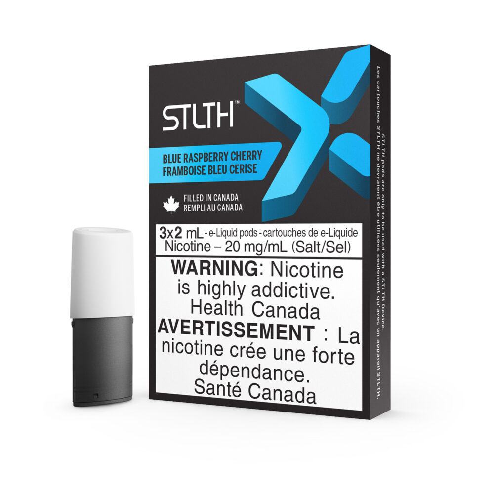 Blue Raspberry Cherry STLTH X Pods