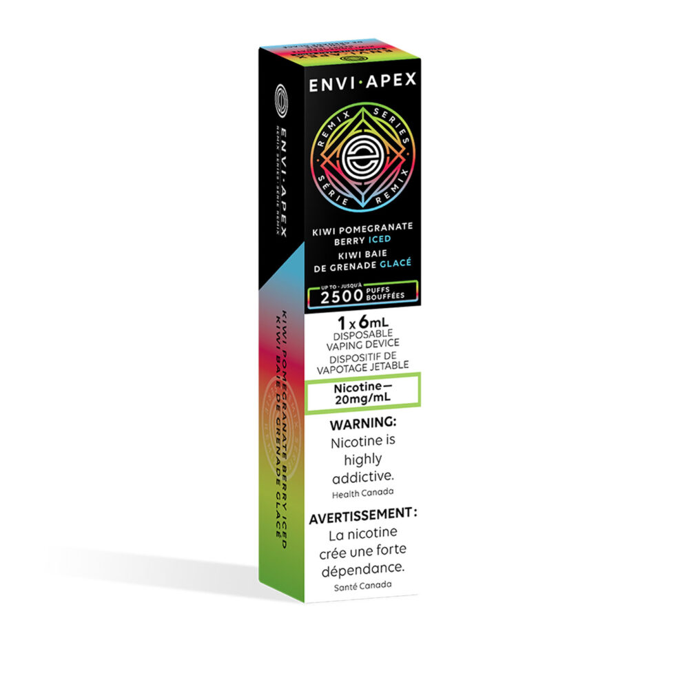 Kiwi Pomegranate Berry Iced ENVI Apex Disposable Vape