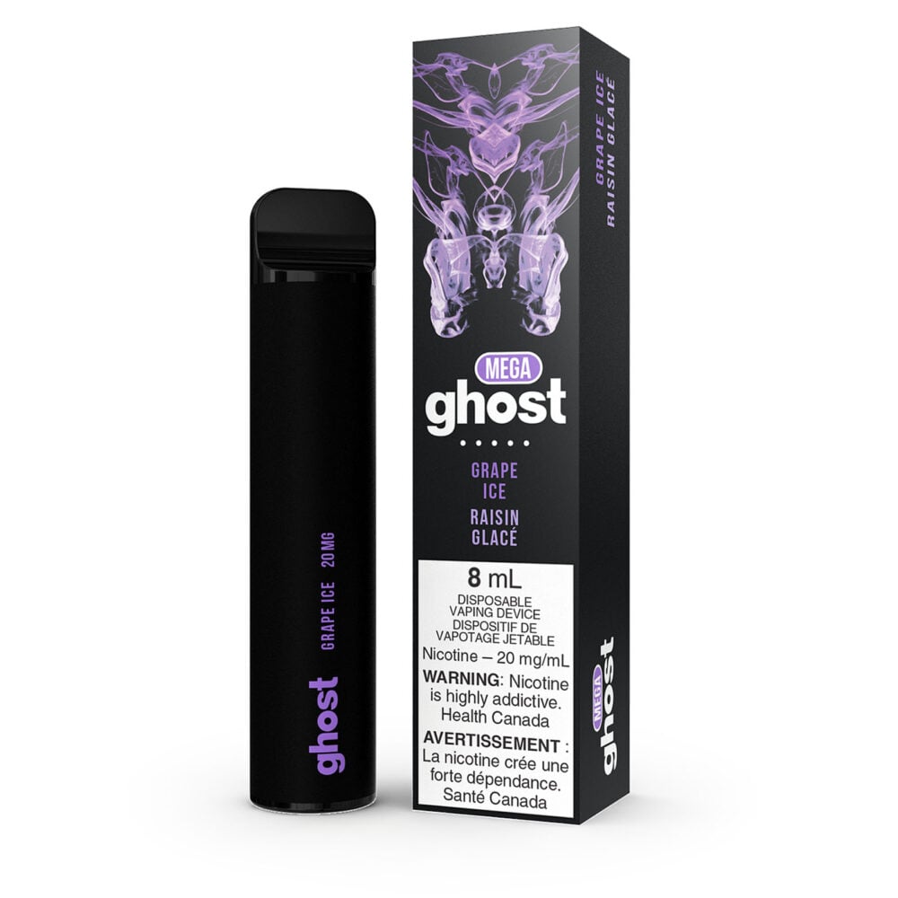 Grape Ice Ghost Mega Disposable Vape