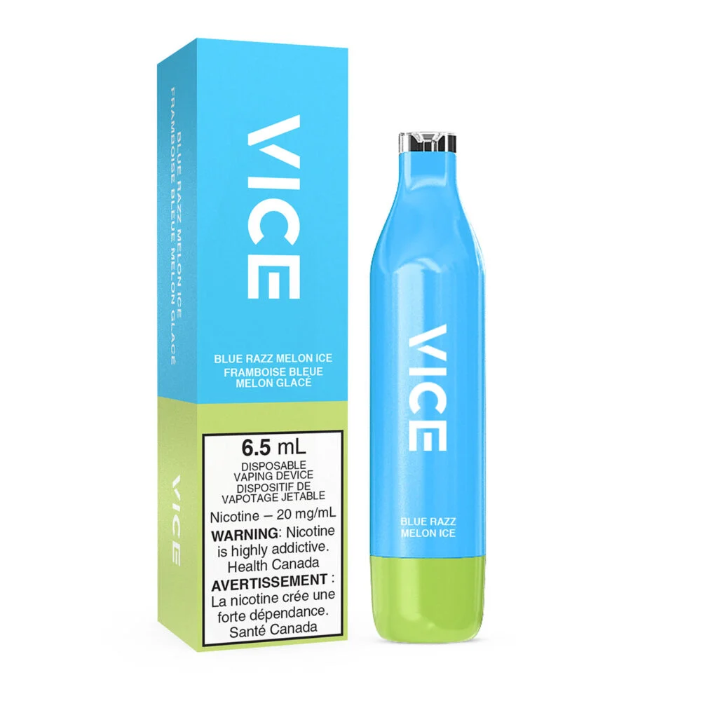 Blue Razz Melon Ice Vice 2500 Disposable Vape