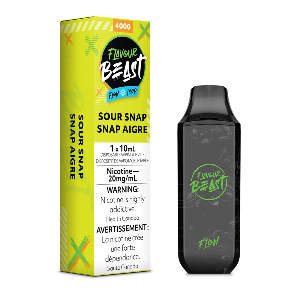 Slammin STS (Sour Snap) Flavour Beast Flow Disposable Vape