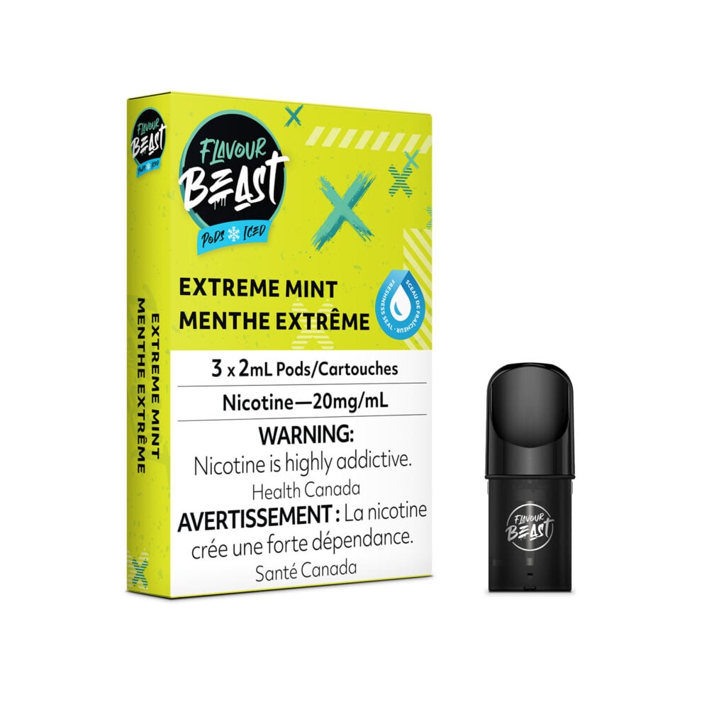 Extreme Mint Flavour Beast Pods