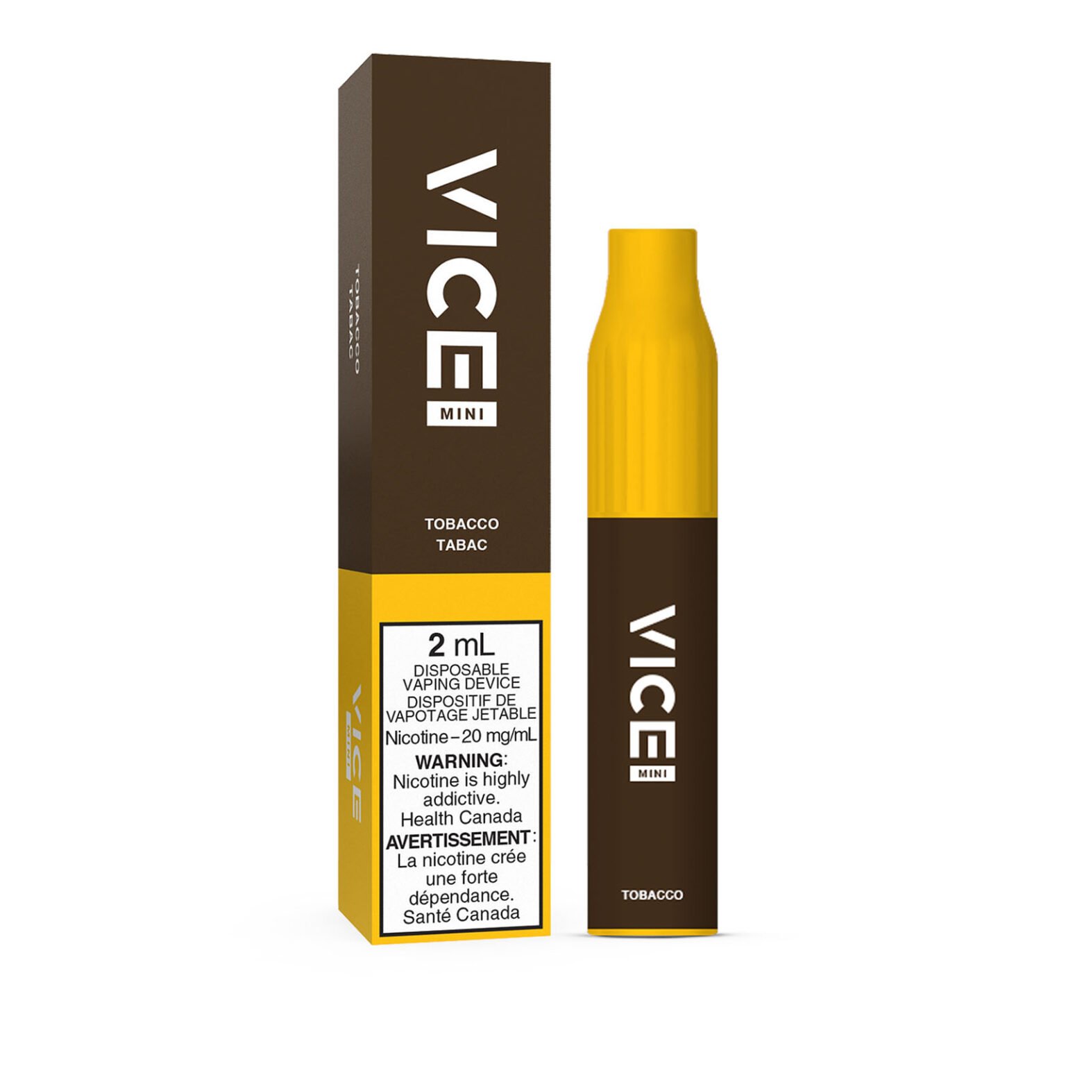 Tobacco Vice Mini Disposable Vape 1000 Puffs VapeLoft