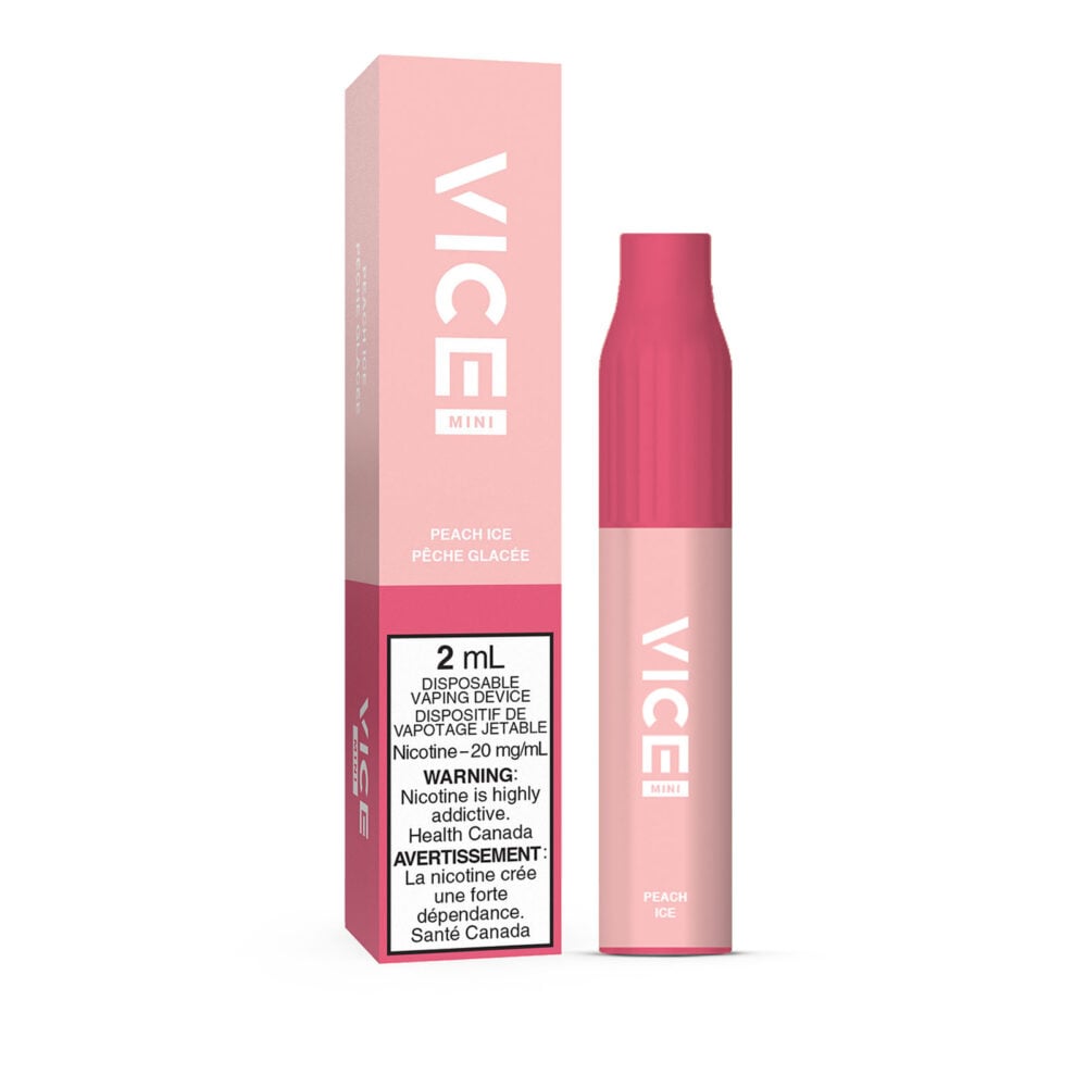 Peach Ice Vice Mini Disposable Vape