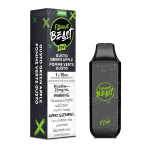 Gusto Green Apple Flavour Beast Flow – Disposable Vape