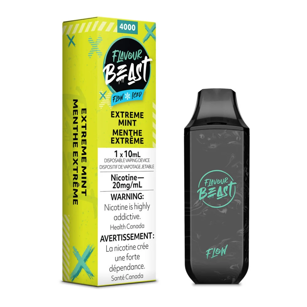 Extreme Mint Flavour Beast Flow Disposable Vape