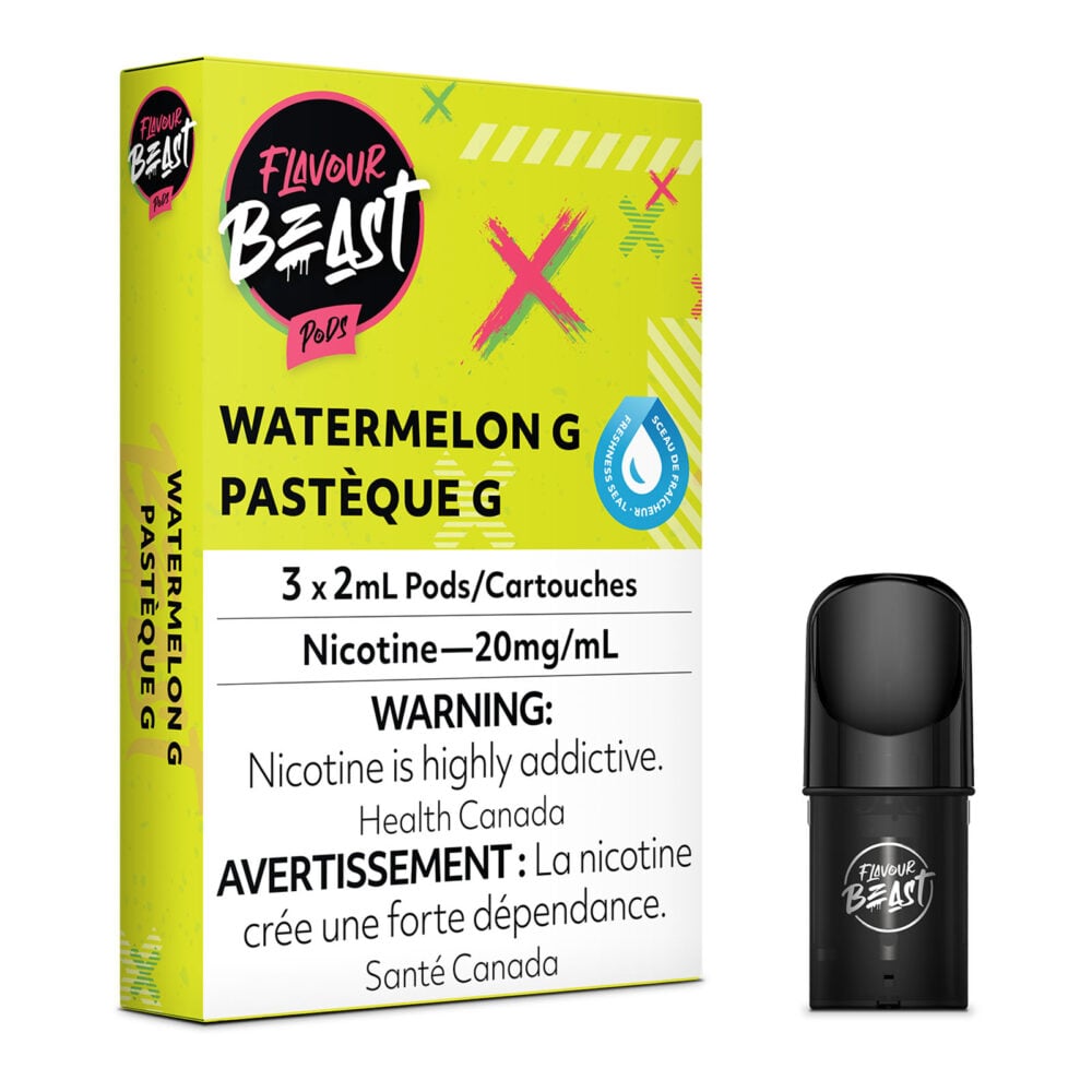 Watermelon G Flavour Beast Pods