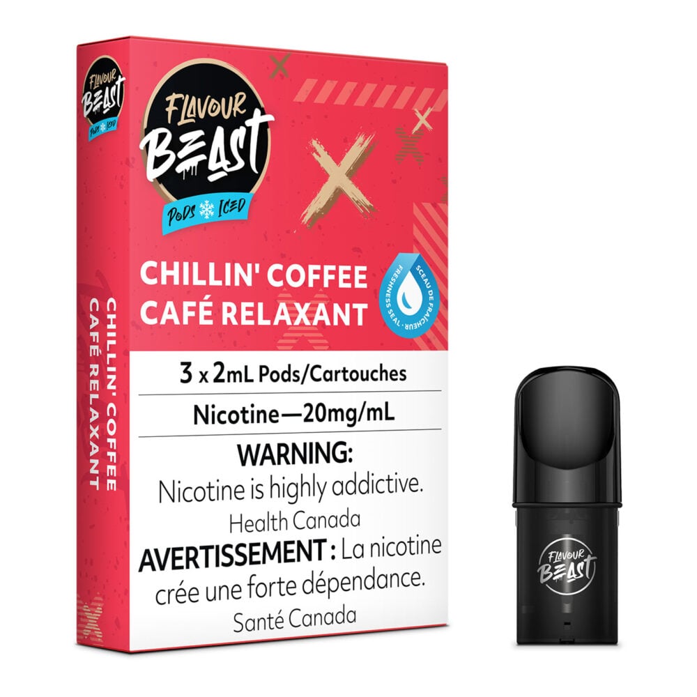 Chillin Coffee Iced Flavour Beast Pods