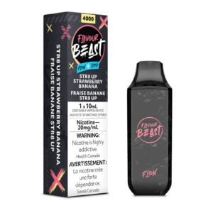 Str8 Up Strawberry Banana Flavour Beast Flow – Disposable Vape