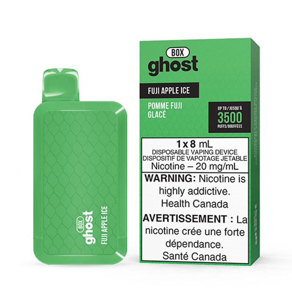 Fuji Apple Ice Ghost Box Disposable Vape