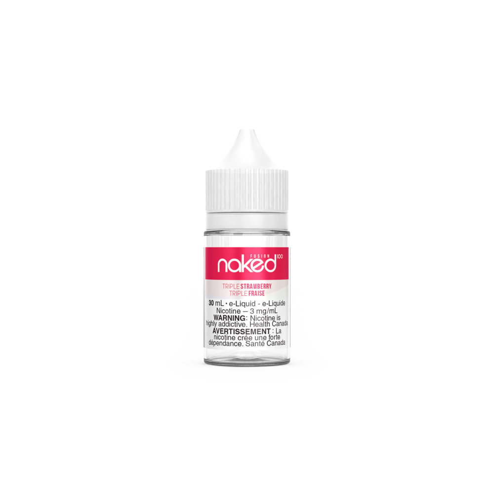 Triple Strawberry E-Liquid 30mL Bottle by Naked100