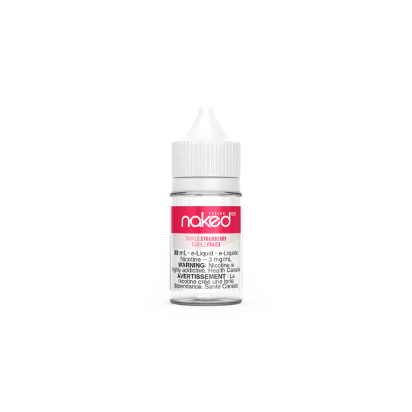 Triple Strawberry E-Liquid 30mL Bottle by Naked100