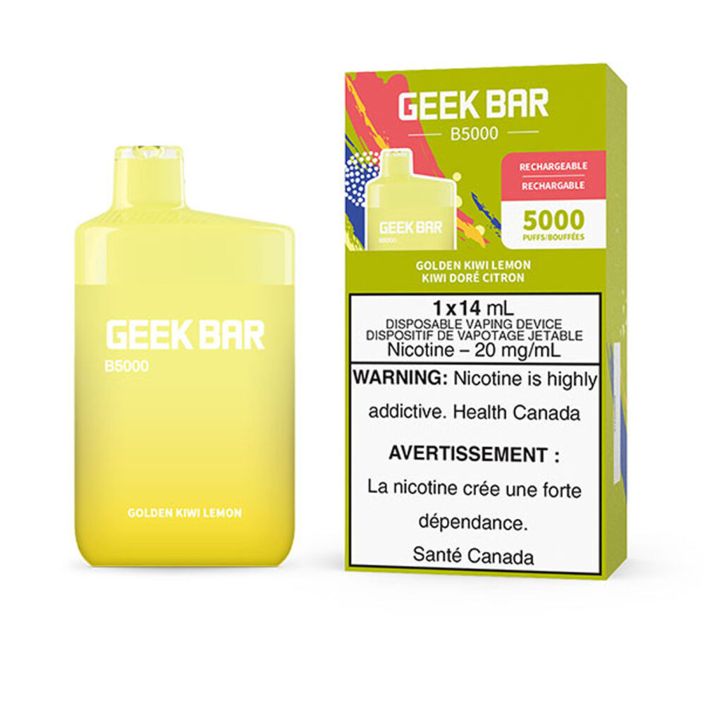 Golden Kiwi Lemon Geek Bar B5000 Disposable Vape