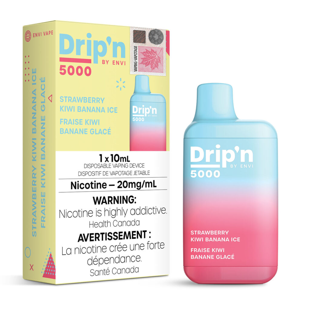 Strawberry Banana Ice Geek Bar B5000 Disposable Vape VapeLoft