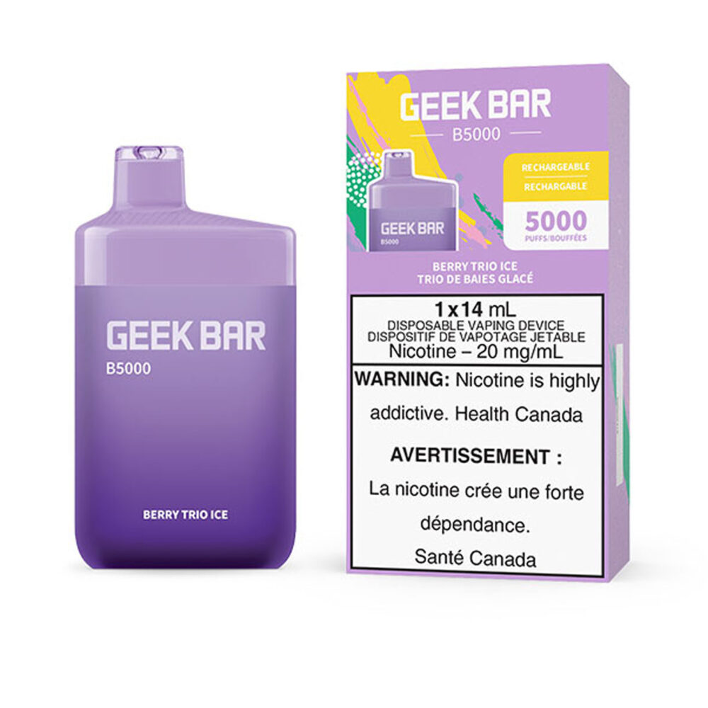 Berry Trio Ice Geek Bar B5000 Disposable Vape