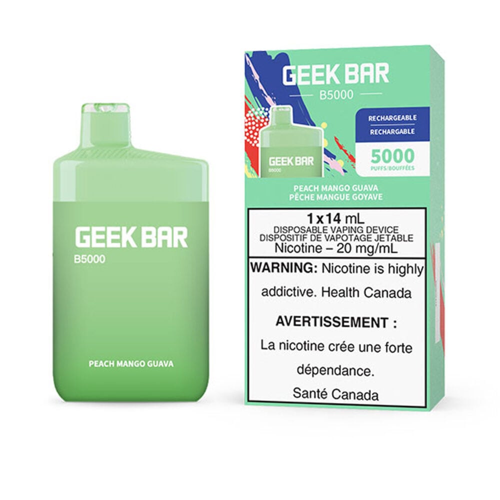 Peach Mango Guava Geek Bar B5000 Disposable Vape