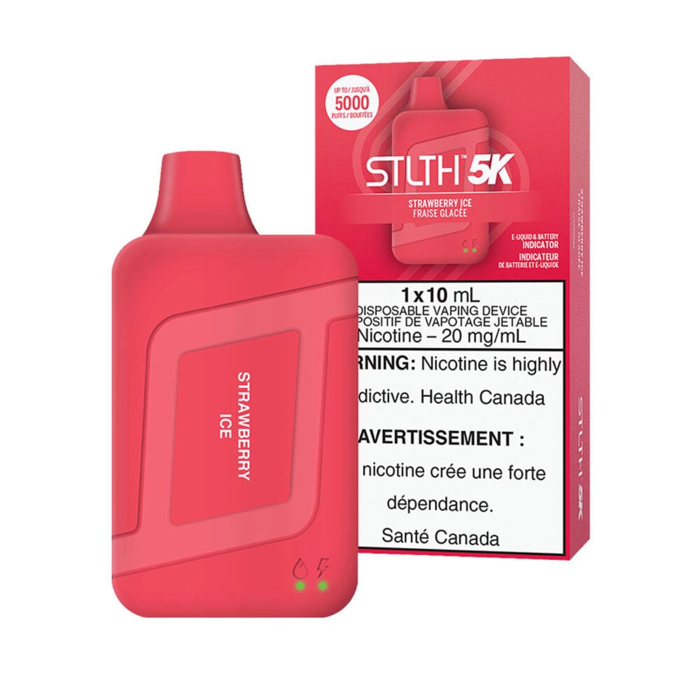 Strawberry Ice STLTH 5K Disposable Vape