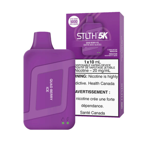 Quad Berry STLTH 5K Disposable Vape
