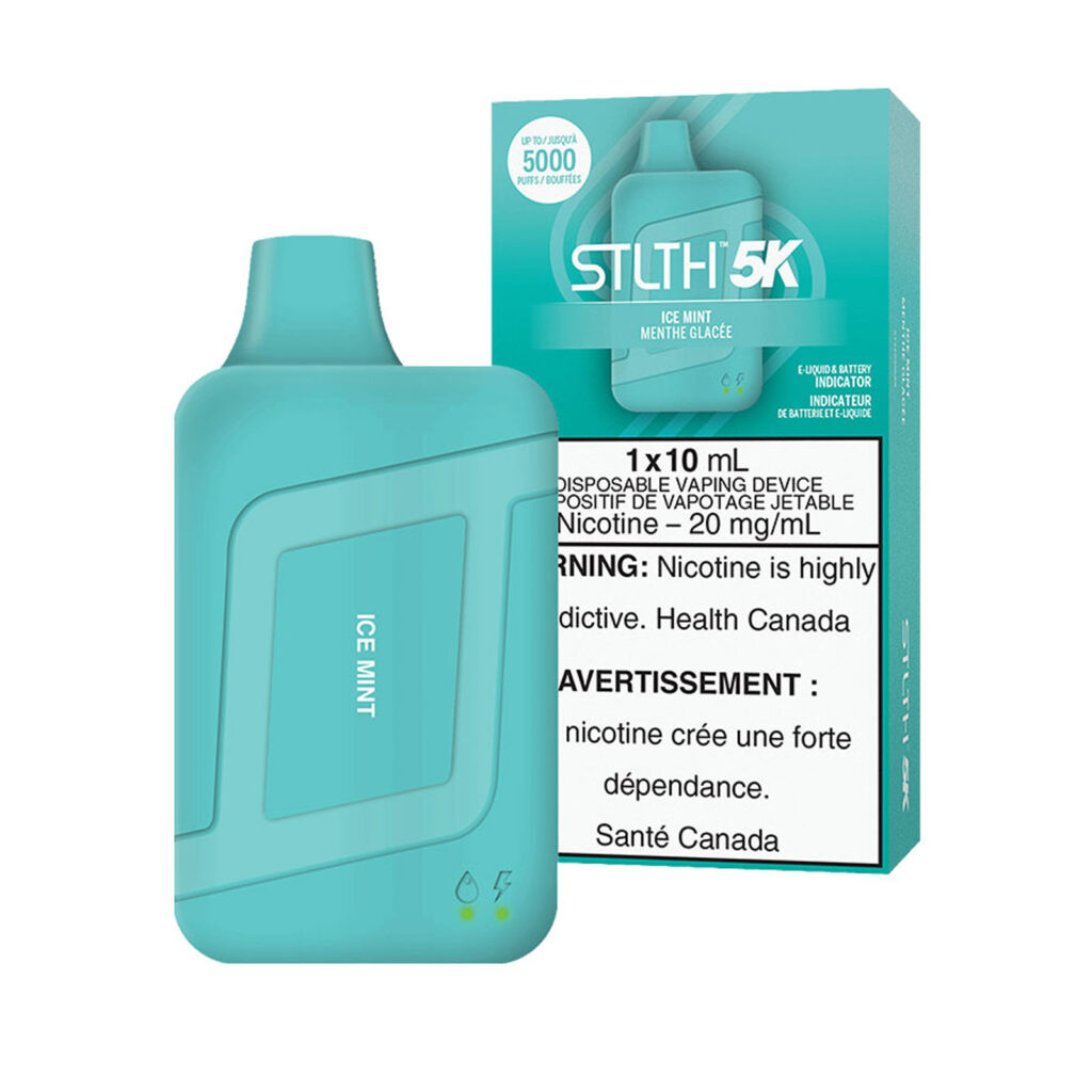 Ice Mint STLTH 5K Disposable Vape 10mL VapeLoft