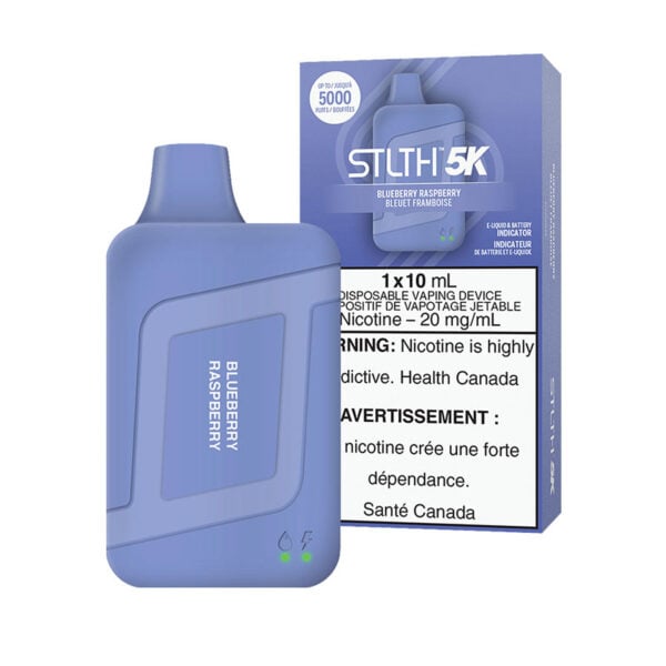 Blueberry Raspberry STLTH 5K Disposable Vape VapeLoft