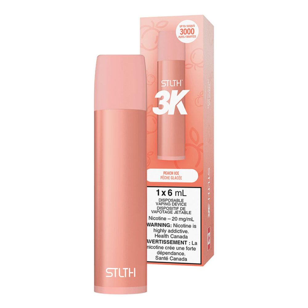 Peach Ice STLTH 3K Disposable Vape