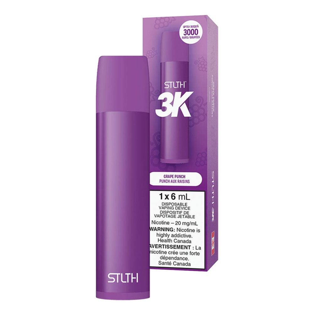 Grape Punch STLTH 3K Disposable Vape