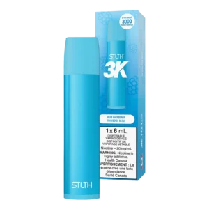 Blue Raspberry STLTH 3K – Disposable Vape