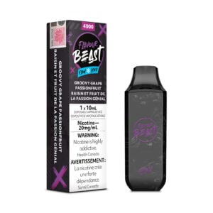 Groovy Grape Passionfruit Iced Flavour Beast Flow – Disposable Vape