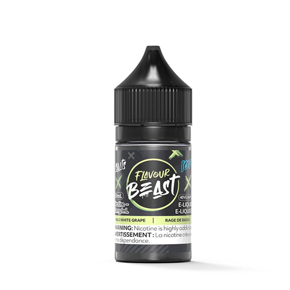 Wild White Grape Iced SALT Flavour Beast Salt E-Liquid