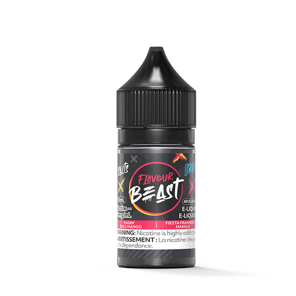 Ragin' Razz Mango Iced SALT Flavour Beast Salt E-Liquid