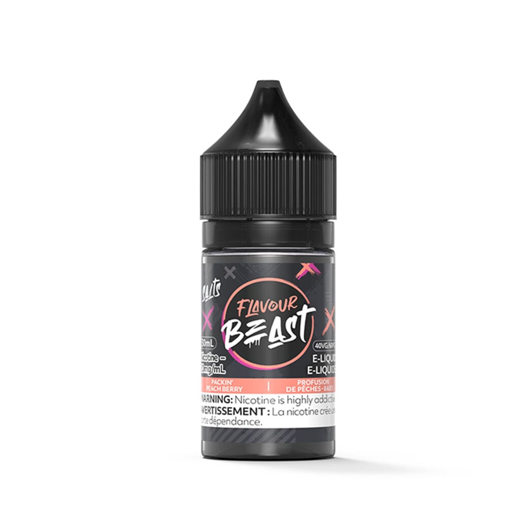 Packin Peach Berry SALT Flavour Beast Salt E-Liquid