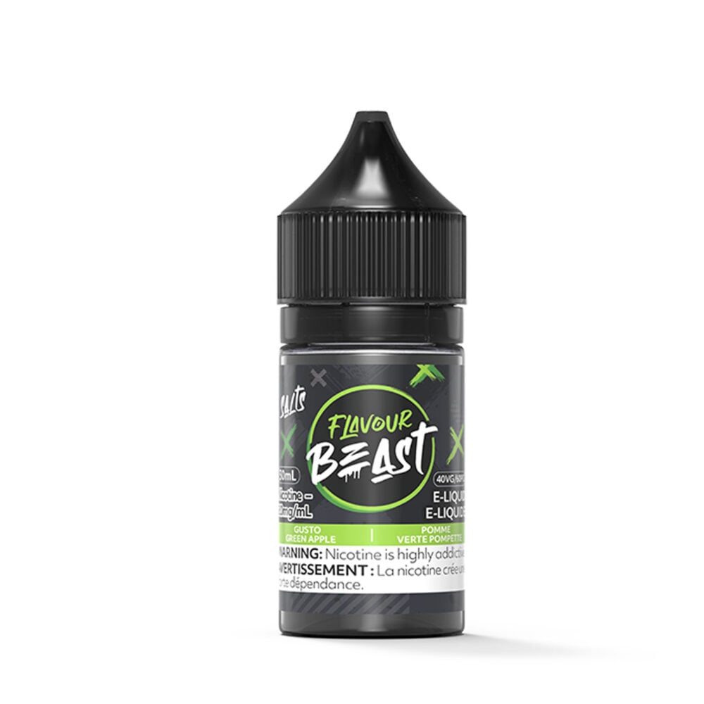 Gusto Green Apple SALT Flavour Beast Salt E-Liquid