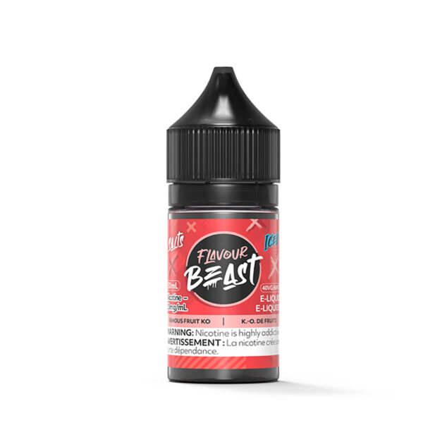 Famous Fruit KO Iced SALT Flavour Beast Salt ELiquid 30mL VapeLoft