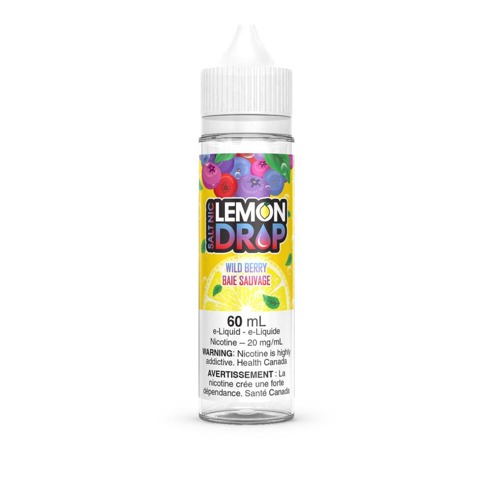 Wild Berry SALT Lemon Drop SALT 60mL E-Liquid