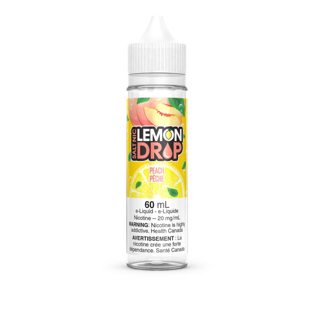 Peach SALT Lemon Drop SALT 60mL E-Liquid