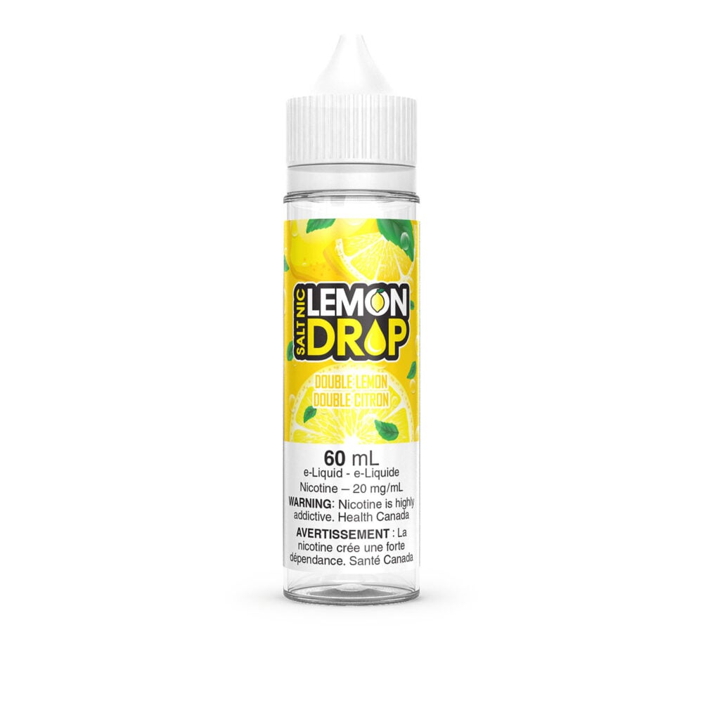 Double Lemon SALT Lemon Drop SALT 60mL E-Liquid