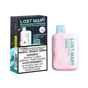 Blueberry CC Ice Lost Mary OS5000 – Disposable Vape