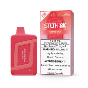 Strawberry Lime Ice STLTH 8K – Disposable Vape