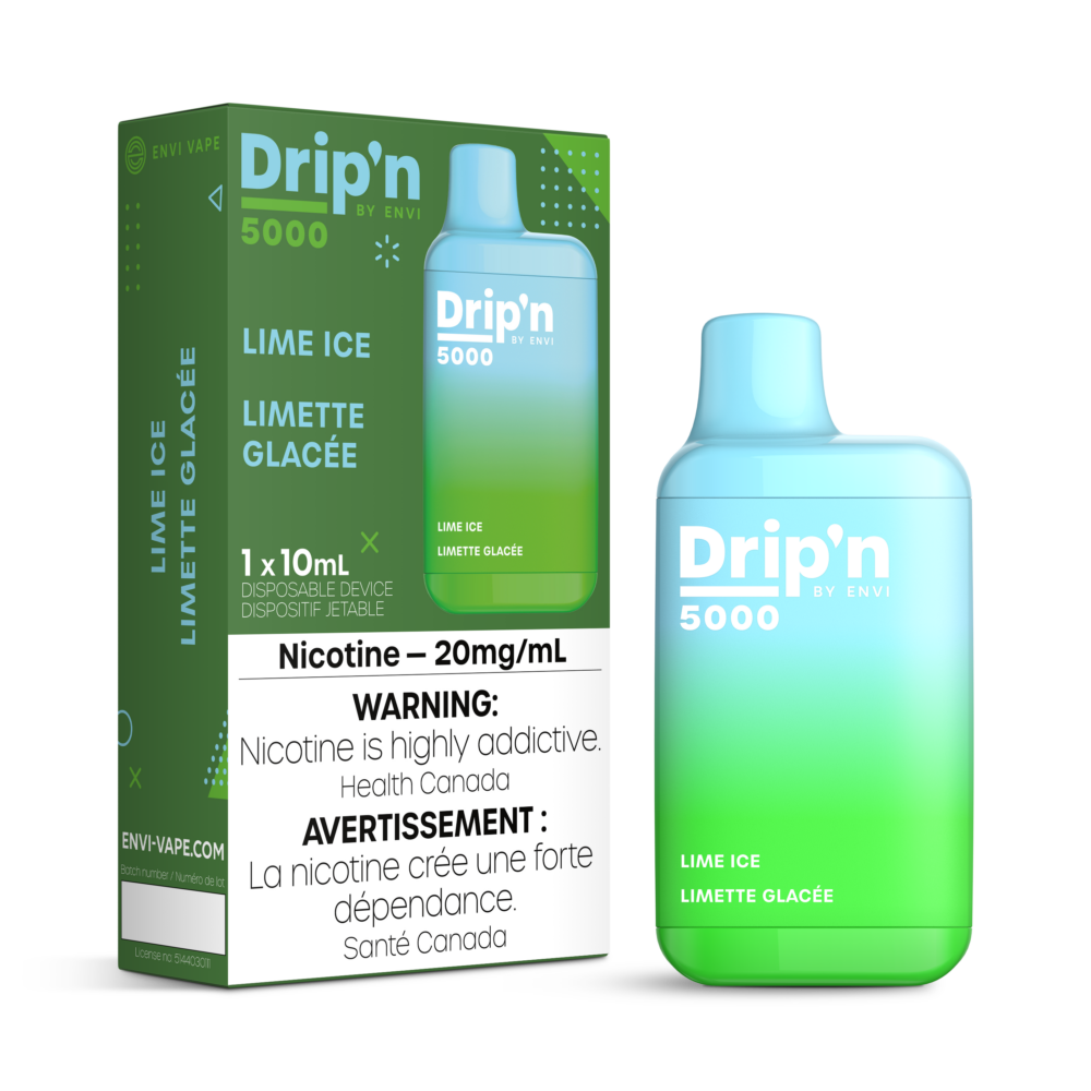 Lime Ice Drip'n Envi Disposable Vape