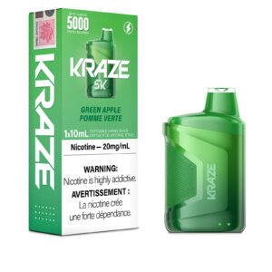 Green Apple Kraze 5K – Disposable Vape